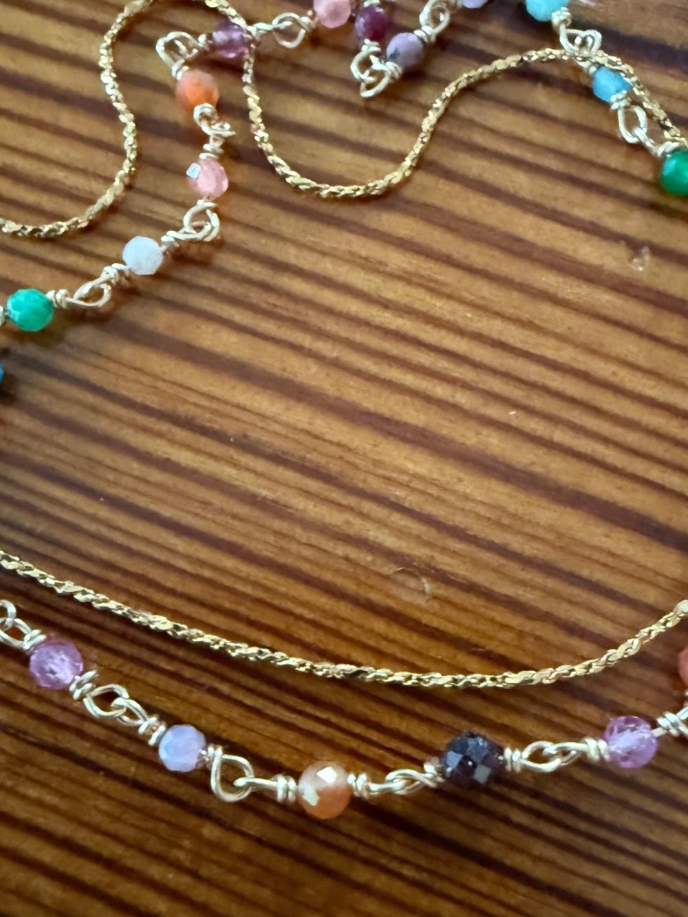 NWT Anthropologie Delicate Beaded Layer Bracelet - Picture 5 of 5